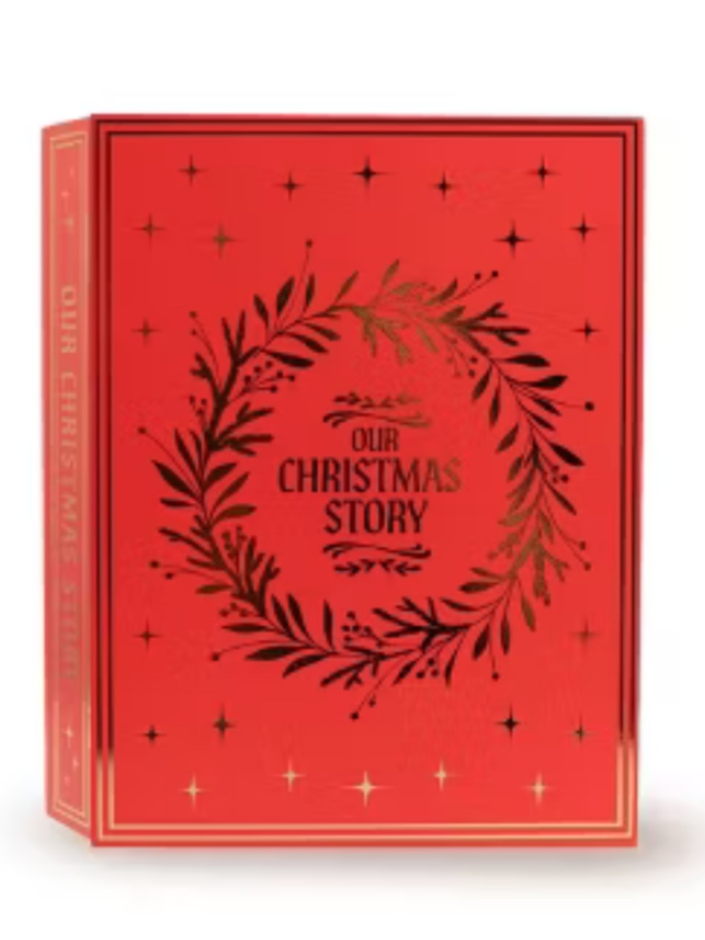 Decorative Book Wood Box Christmas Story - Bullseye's Playground